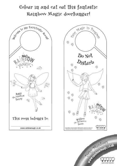 rainbow magic fairies coloring pages