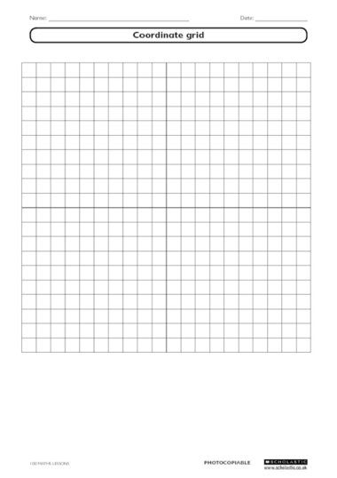 Coordinate grid – FREE Primary KS2 teaching resource - Scholastic