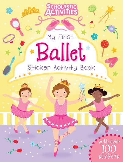 My dress-up ballerinas sticker book