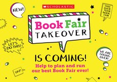 Book Fair Takeover is Coming! Poster
