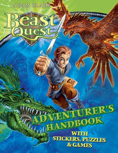 beast quest adventurer's handbook  scholastic kids' club