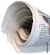 Rolled up newspaper