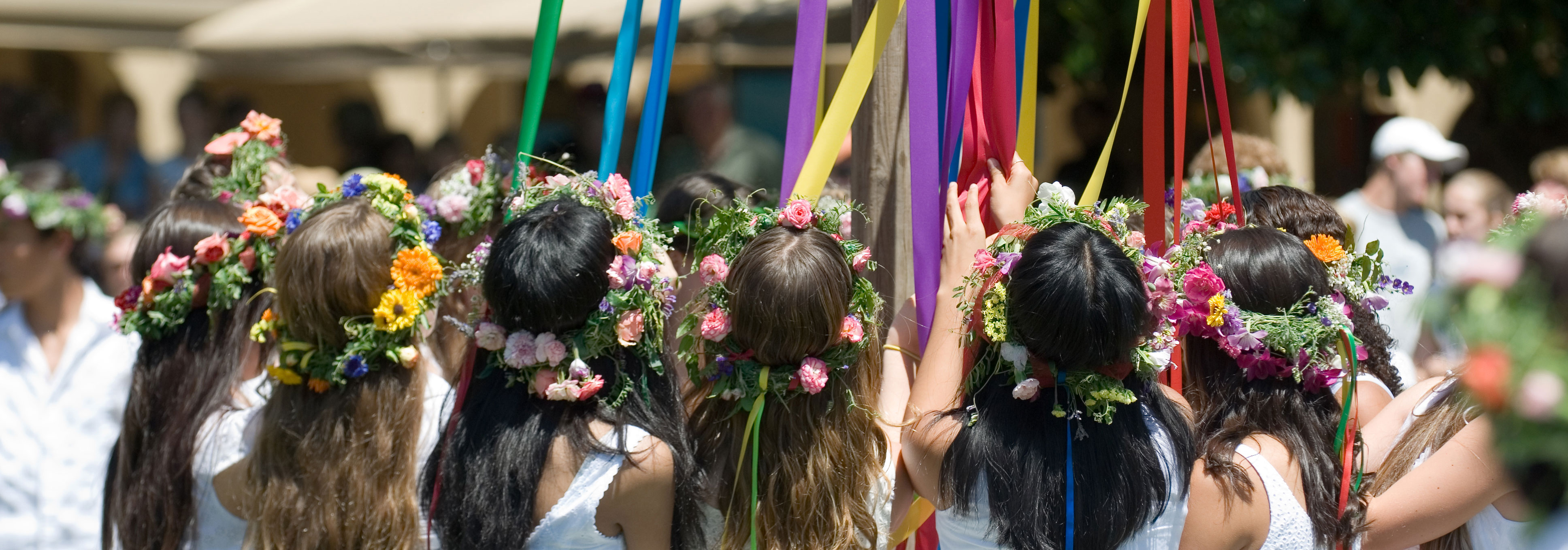 May Day dancing