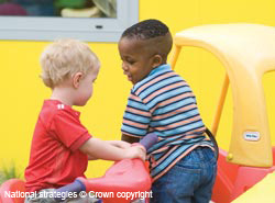 Boys playing Boys playing