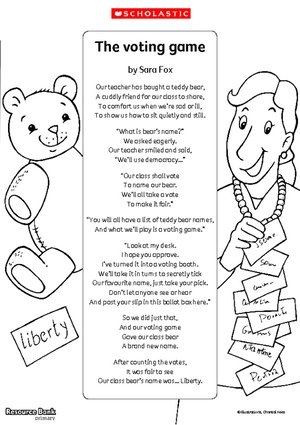 Voting game poem Voting game poem
