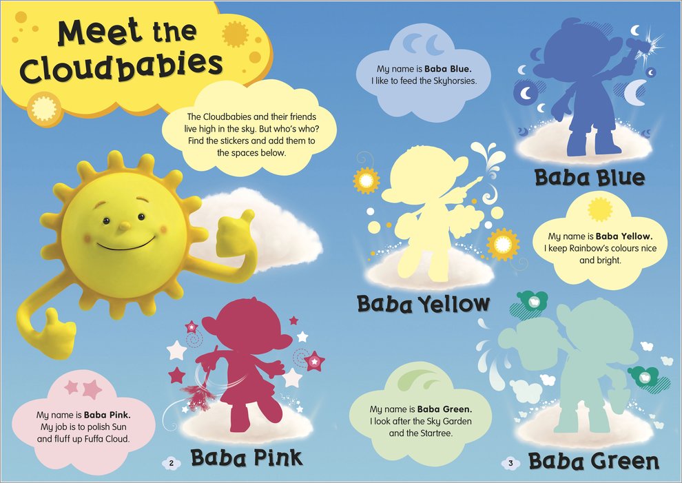 Cloudbabies: Look After the Sky! Sticker Activity Book - Scholastic ...