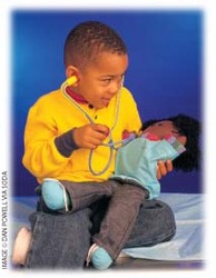 Boy with Stethoscope Boy with Stethoscope
