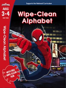 Spider-Man: Wipe-Clean Alphabet