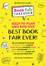 Help Plan our Best Book Fair Ever! Poster