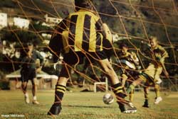 Children playing football Children playing football