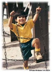 child climbing child climbing