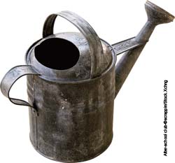 A watering can A watering can