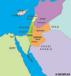 map of petra map of petra