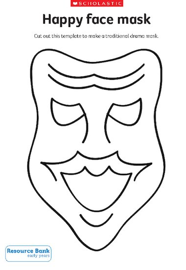 Happy Face Mask Early Years Teaching Resource Scholastic happy-face-mask-early-years-teaching-resource-scholastic