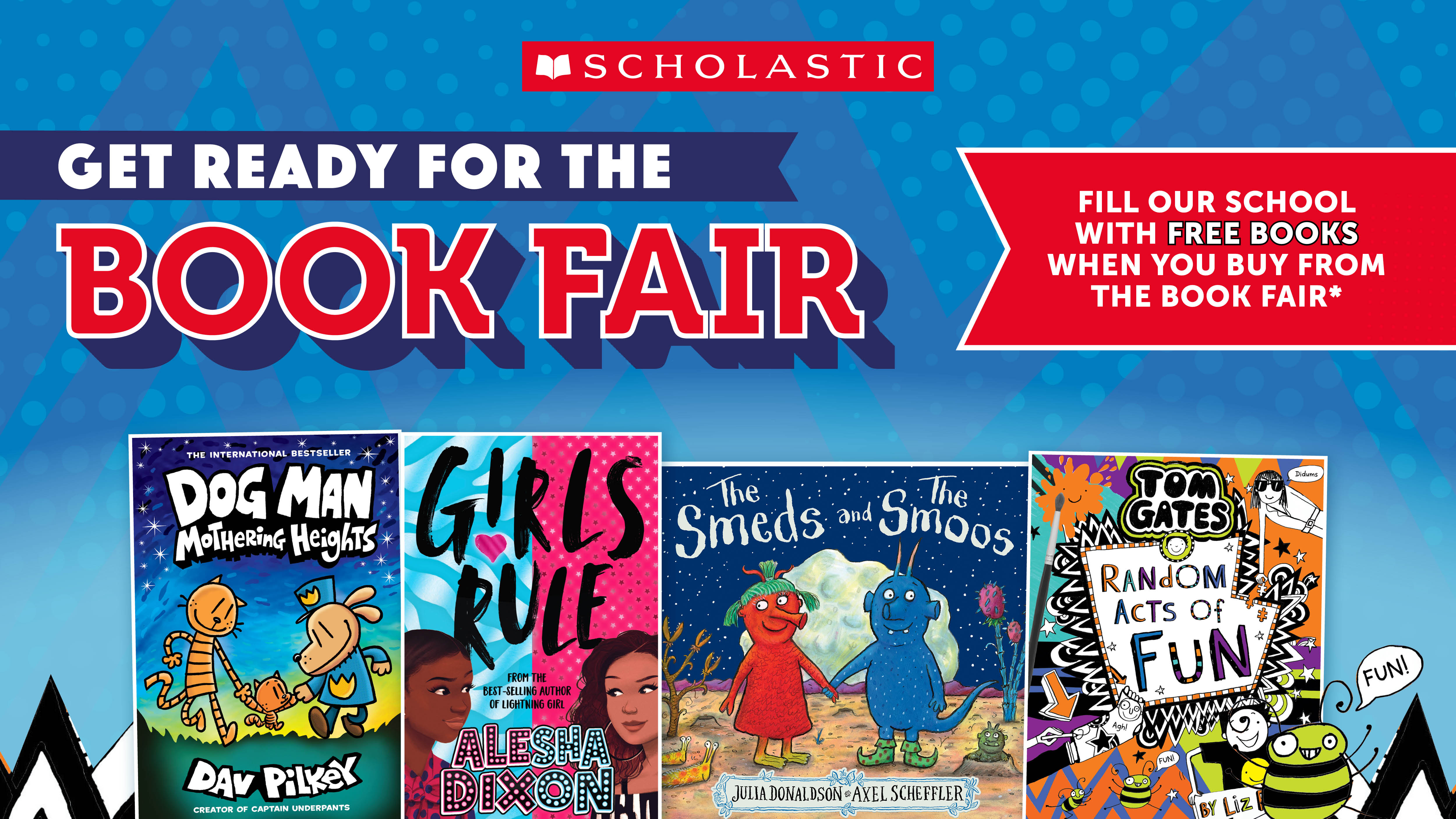 Scholastic Book Fair Flyer Template