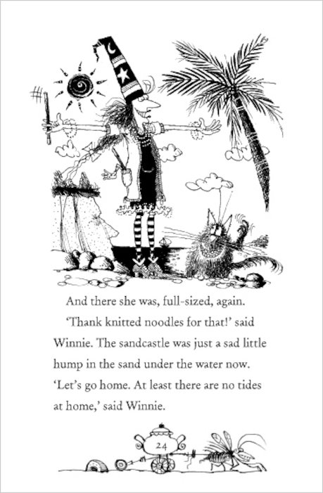 Winnie The Witch Colouring