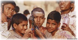 Indian boys playing