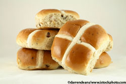 Hot cross buns